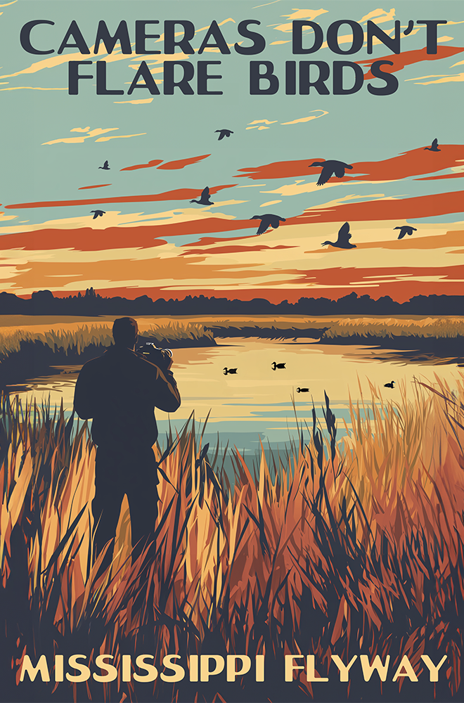 Mississippi Flyway National Park Sticker