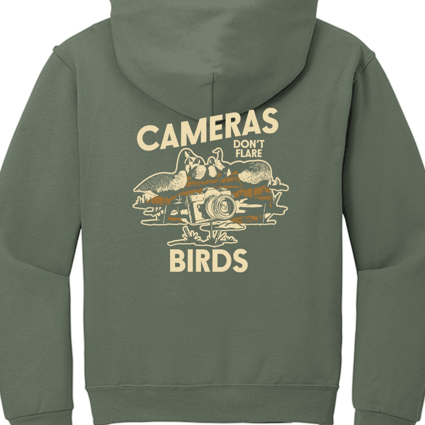 Military Green Heather - BACK