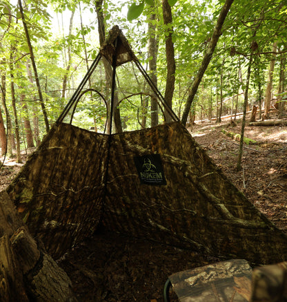 Hunting Blind - Mossy Oak Country Roots 3D Leafy