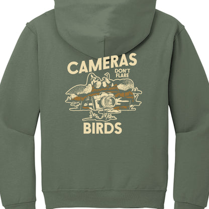 Military Green Heather - BACK